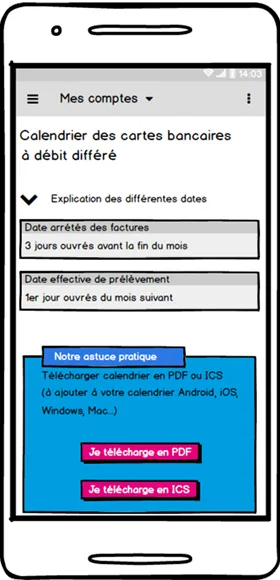 Mockup mobile
